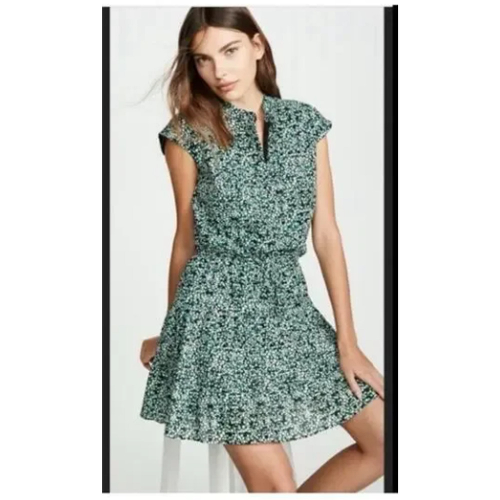 Rebecca Minkoff Floral Print Dress Women's Medium 2516
